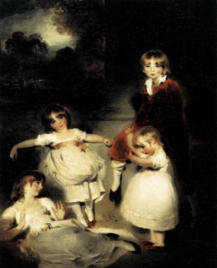 Sir Thomas Lawrence Portrait of the Children of John Angerstein Germany oil painting art